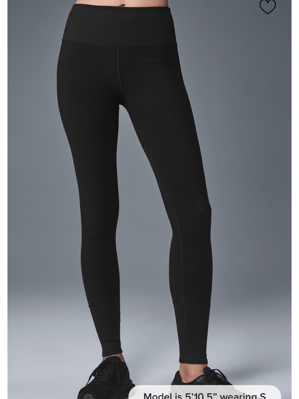 High waist alosoft lounge legging small
